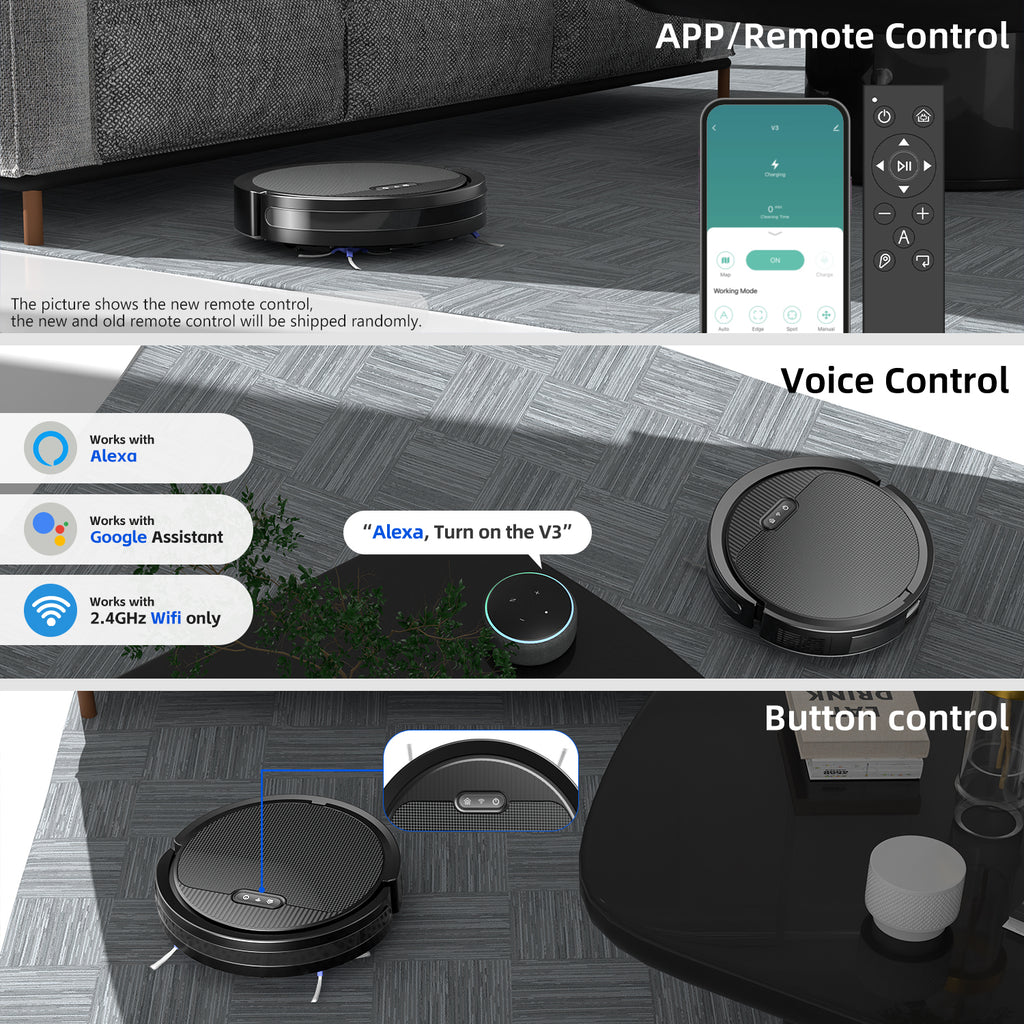 Robot Vacuum & Mop 3-in-1