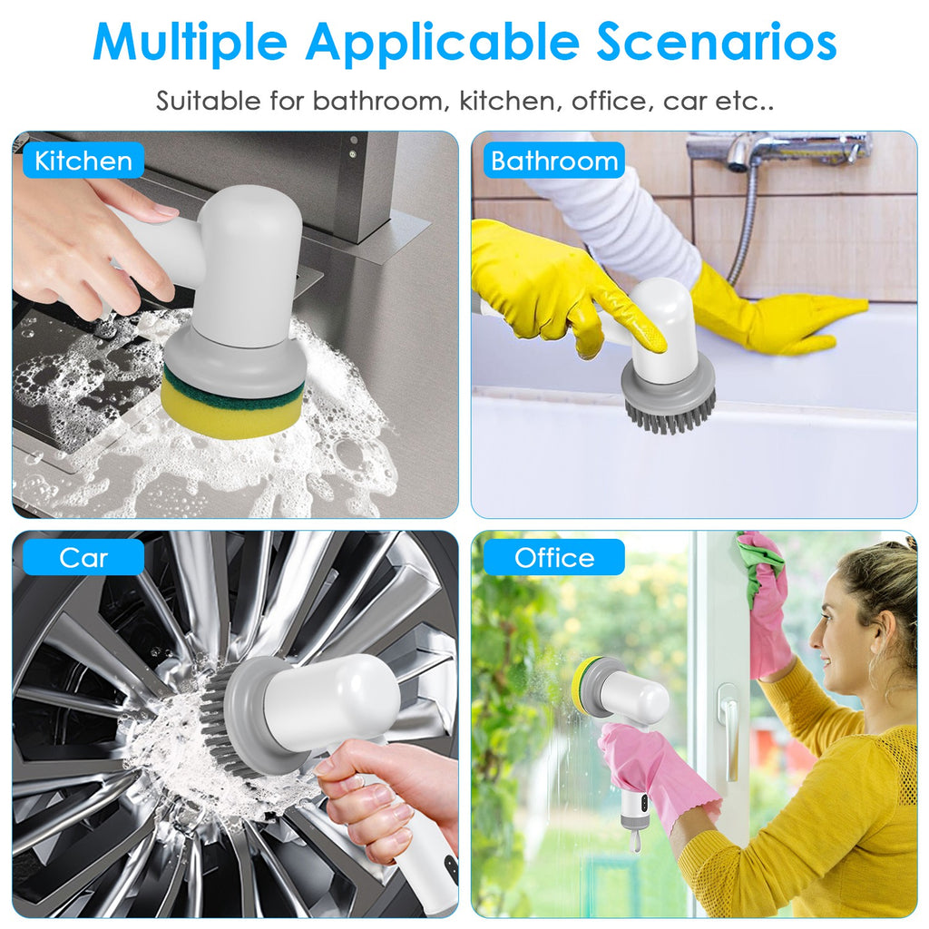 Electric Handheld Spin Scrubber
