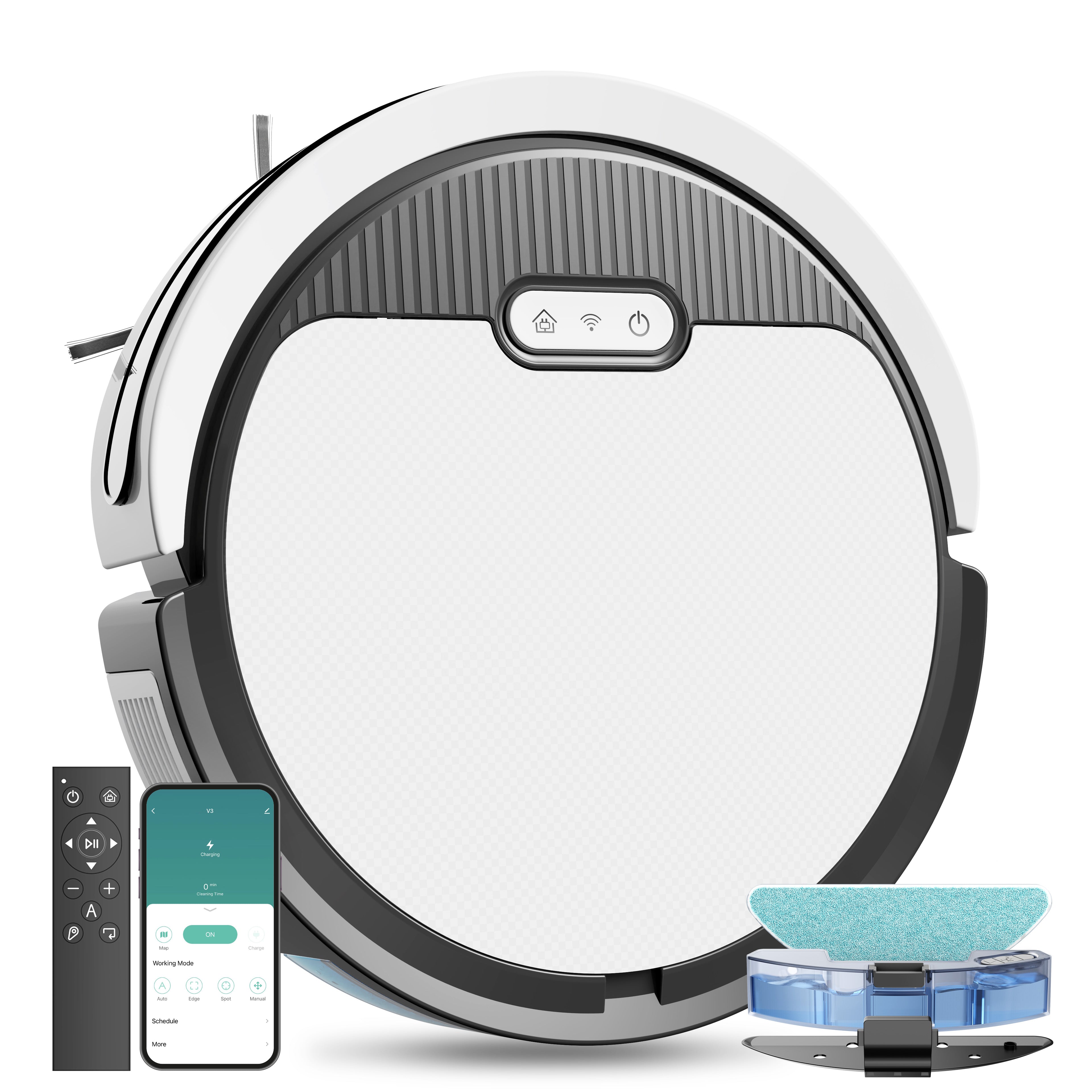 Robot Vacuum & Mop 3-in-1